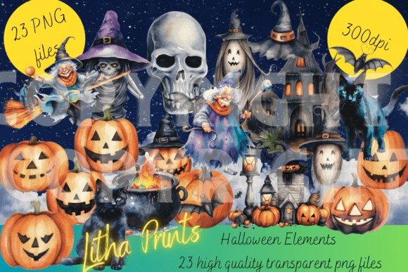 Download Halloween Elements - Halloween elements Collection