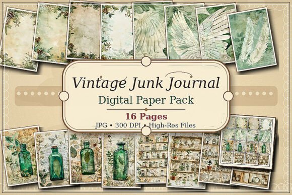 Download Abstract Textured Digital Paper - Texture Collection