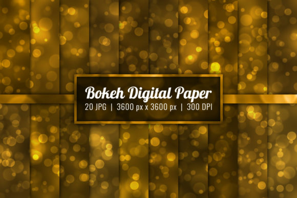 Download Bokeh Background Digital Paper Set-41 - Background digital paper set Collection