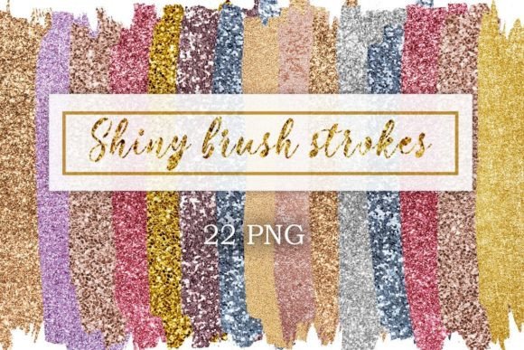 Download Shiny Brush Strokes Metallic Textures - Texture Collection