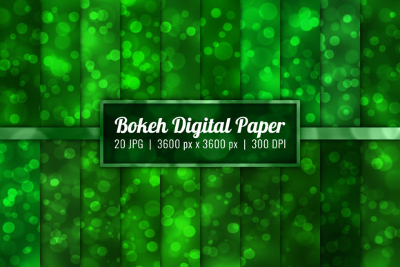 Download Bokeh Background Digital Paper Set-37 - Background digital paper set Collection