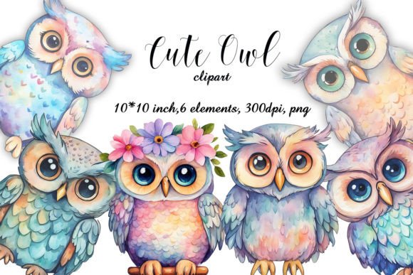 Download Watercolor Owl Clipart, Owl Clipart, PNG - Premium Resources