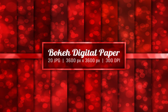 Download Bokeh Background Digital Paper Set-36 - Background digital paper set Collection