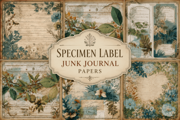 Download Specimen Label Junk Journal Papers - Journal papers Collection